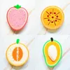 Bath Cleaning Sponge Fruit Bath Cotton Bath Sponge Cartoon Exfoliating Body Cleaning Sponge Wipe Kitchen Bathroom Accessories L230704