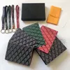 최고 품질의 Grenelle 패션 가죽 블랙 지갑 고급 디자이너 여권 홀더 Long Wallet Womens Card Holders Coin Purses Mens 지갑 주요 주머니 클러치 백