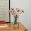 Vases Glass Flower Vase For Nordic Style Home Decor Desktop Terrarium Table Ornaments Dried Plant