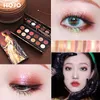 Eye Shadow HOJO 12 Color Nude shimmer Eyeshadow Palette Matte Waterproof Easy to wear Glitter Pigment EyeShadow Powder Beauty Makeup 230715