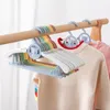 Hangers Non-slip Adjustable Storage Cute Bear Kids Clothes Portable Display Closet Children Baby Coats Rack