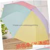 Parasol Colorf przezroczysty długi uchwyt parasol Maticbow Waterproof 8 Bone 4 R2 Drop dostawa domowy ogród gospodarstwa domowego DHS9I