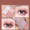 Eye Shadow HOJO 4 Color Diamond Sequined Glitter Eyeshadow Palette Makeup Shimmer Eye Shadow Pallete Waterproof Cosmetic Set TSLM1 230715