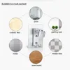 Bathroom Shower Heads Adjustable Hand Shower Holder Aluminum Punch Free Wall Mounted Shower Head Bathroom Seat Bracket 230714