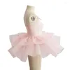 Bühnenkleidung Klassische Ballett-Tutu-Tanzkostüme für Kinder Giselle Ballerines Femme Kleidung Rosa Gymnastik-Trikots