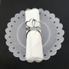 Napkin Rings Personalized Name and Date Napkin Ring Design Towel Napkin Buckle Holders Wedding Party Dinner Table Decoration Guest Gifts 230714