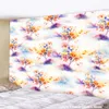 Tapisseries Dôme Caméras Fleur Peinture Botanique Tapisserie Tenture Murale Hippie Bohème Tapisseries Décor À La Maison Coloré Psychédélique Boho Maison Tissé R230714