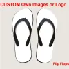 Slippers Cartoon Sunset Mountain Sea Patttern Ladies Flip Flops Bathroom Shower Outdoor Indoor Seaside Resort Non-slip Sandals