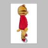 2019 outlets de fábrica daniel tiger fantasia de mascote para adulto animal vermelho grande festa de carnaval de halloween 1846