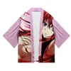 Highschool DxD Hyoudou Issei Rias Gremory Asia Argento 3D Estate Donna Uomo Camicetta manica tre quarti Streetwear Stile Kimono Eth2926