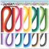 Förpackningspapper Juya Multi-färg papper quilling remsor Ställ in 60 färger 10 paket 54 cm längd 3mm/5mm/7mm/10mm tillgänglig 230714