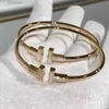 Интернет-знаменитый браслет V-Gold 18K Полуфтиллярный сертификат Rose Gold