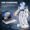 RC Robot RC Robot Toy Kids Intelligence Gesture Sensing Remote Control Robots Program for Kids Aged 3 4 5 6 7 Boys Girls Birthday Gift 230714