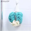 Multicolour Bath Bombs Bath Ball Shower Svamp för Bod Bath Handdukskrubber Body Exfoliating Shower Ball Loofah Cleaning Tool L230704