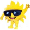 Kreskówka z rabatów 2018 Mr Sun Mascot Costume Fancy Birthday Stroj