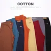 Herrbyxor klassiska khaki casual 2023 Affärsmode Slim Fit Cotton Stretch Trousers Man varumärkeskläder 230715