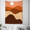 Tapissries Dome Cameras Wall Cloth Mountain Forest Trees Wall Hanging Psychedelic Galaxy Hippie Landscape Tapestry R230714