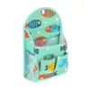 Storage Boxes Fabric Hanging Bag Dormitory Behind The Door Wall-mouted Japenese Storages Basket Organiser Household Items