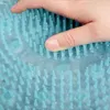 Badrumsfotmassage Pad Exfoliating Foot Massager Dusch Back Massage Brush Sug Cup Anti-Slip Pad L230704