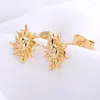 Ohrstecker Sonne für Frauen Edelstahl Böhmen Accessoires Mode Vintage Ohrring Geschenk Exquisiter Schmuck Tropfen Großhandel