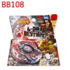 최상위 회전 상단 Orignal Tomy Beyblade 금속 BB122 BB104 BB108 BB106 BB59 BB70 BB69 BB28 BB29 BB4B3 BB88 B99 BB118 ER 230714