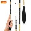 Boat Fishing Rods TAIYU 3.6M 3.9M 4.5M 5.4M Carbon Fiber Telescopic Fishing Rod 39-83g Ultra-light Stream Freshwater Pole Taiwan fishing lure rods 230715