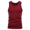 Topy z czołgami męskimi Aiopeson Casual Slim Fit Tank Top Solid Kolor Wysokiej jakości 100% bawełniany Gym Ubranie Męskie Sport Fitness Ubranie męskie 230714