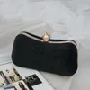 Evening Bags Green Shoulder Handbags For Women Flannel Clutch Purse Luxury Designer Party Wallets Weddings 2023 Bag