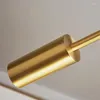 Tischlampen Moderne minimalistische LED-Lampe Gold Foyer Schlafzimmer Nachttisch Messing Schreibtisch Nachtlicht Heimdekoration Beleuchtungskörper AC90-260V