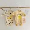 Rompers Millennium Baby Rompers Baby Girls Clothes Banana Baby Bodysuit Smile Baby Clothing 230714