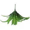 Decorative Flowers 2pcs 18 Heads Artificial Persian Leaves Shrubs Simulation Greenery Plant Bushes Home Garden Office Decor