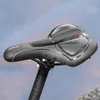 Selle per bici WEST BIKING Sella per bicicletta Sella per bici da strada MTB Sella per mountain bike Sella da corsa PU Sedile morbido traspirante Cuscino ergonomico 230714