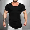 Camisetas para hombres Rashgard Sport Shirt Hombres Running T Shirt Hombres Gym Shirt Ropa de entrenamiento Algodón Transpirable Workout Muscle T-Shirt Fitness Top L230715