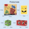 Puzzles Face Change Cube Game Toy Montessori Expression Puzzle Building Blocks Early Learning Educational Match Toys for Kids Children s 230714