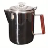 1PC MOKA Pot Outdoor American Coffee Pan House House Stal Stael Kawa Ekstrakcja kawy Pot Outdoor Kettle Teapot