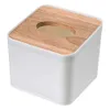 ティッシュボックスナプキンティッシュホルダー洗濯可能な保管ボックスは、オフィス用の実用的な頑丈なアクセサリーを使用するのに便利ですR230715