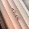 Hoop Earrings Vintage Pink Love Heart Silver Color Small For Women Egirl Y2K Aesthetic Grunge Jewelry Accessories