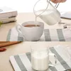 Высокий боросиликатный пищевой класс Стекло измерение чашки для чая прозрачная молочная чашка Микроволновая печь