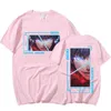 Herr t-skjortor anime jujutsu kaisen skjorta rolig manga gojo satoru t-shirts män kvinnor mode casual bomull kort ärm t-shirt streetwear