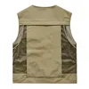 Men S Vests FGKKS 2023 Outdoor Leisure Vest Multi Pocket Sports Sports Hoe Hogafity Design Men 230715