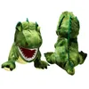 Puppets Children Plush Dino Hand Puppet Activity Boy Girl Role Play Bedtime Story Props Dinosaur Decompressing Toy Doll 230714