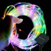 5m/10m/20m Solar Led Light Outdoor Garden Christmas Decoration Garland Xmas Solar Rope String Light