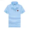 Camisetas de los hombres de calidad superior de verano floral nuevo diseño para hombre camisa polo de algodón de manga corta polos homme casual solapa camiseta masculina tops s-5xl l230715