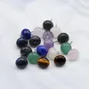 Stud Earrings Fashion Jade Colorful Natural Stone Spirit Crystal Beads Jewelry Party Minimalist Style Accessories