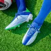 Dress Shoes 2023 High Quality Ultralight Mens Soccer Non Slip Turf Cleats for Kid TF FG Training Football Boots Chuteira Campo 230714