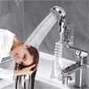 Autres Robinets Douches Accs 4 Pcsset Lavabo Robinet Ensemble De Douche Externe Ménage Salle De Bains Pulvérisateur Crépine Tuyau De Poche Flexible Lavage Des Cheveux Douche 230714