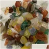 Arts And Crafts 200G Tumbled Stone Beads Bk Assorted Mixed Gemstone Rock Minerals Crystal For Chakra Healing Natural Agate Dec 541 R Dhqgb
