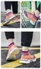 Sneakers Spring Autumn Dzieci Seth Sports Casual Buty chłopcy Dziewczyny Sofe Anti Slip oddychające stóp do biegania Sock 230714