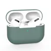 Silikonfodral för AirPods Pro Trådlösa hörlurar som laddar fall Skydda Cover Funda för Air Pods Pro stockproof Capa Shell Accessories