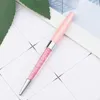 23pcs Kawaii Crystal Ball Pens Ballpen Fashion Black Ink Diamond Ballpoint Подарок для школьных канцелярских товаров.